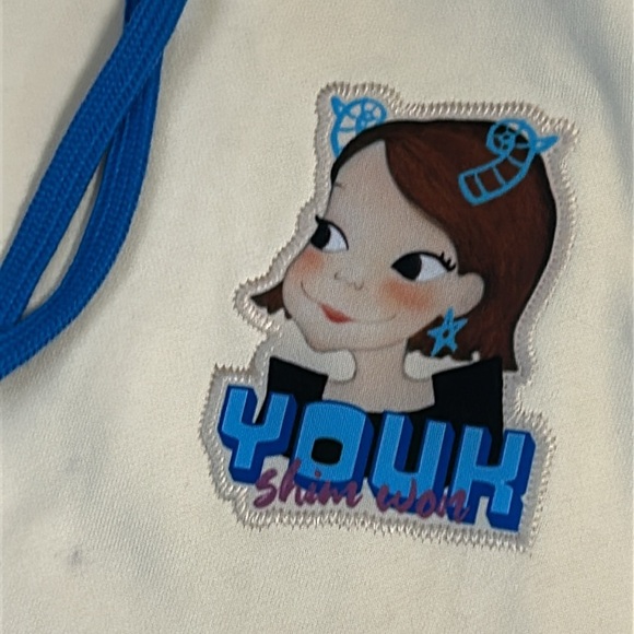 Youk World Shim Won hoodie, glitter sparkle sleeves, kangaroo pocket, size XL - Picture 5 of 16